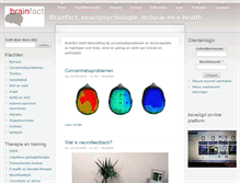 Tablet Screenshot of brainfact.nl